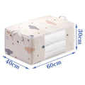 Ljojo™ Quilt Clothes Storage Bag: Big Capacity, Moisture Proof, Dustproof Organizer