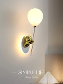 Children's Bear Wall Lamp | Creative Cartoon Bedside Light Fixture by Ljojo