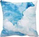 Ljojo Manga Anime Cute Expression Woman Face Pillow Cover 45x45cm Home Decor