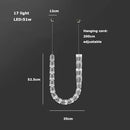2026 New Trend Crystal Bullet High Ceiling Chandelier | Ljojo Light Fixture for Living Room Staircase