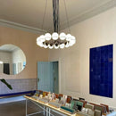 Modern Glass Bubble Master Bedroom LED Pendant Light by Ljojo - High-end Nordic Villa Chandeliers