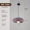Ljojo LED Resin Pendant Light Modern Dining Living Room Decor G9 Lamp Head Home Decor