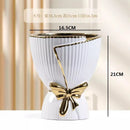 Ljojo™ Nordic Ceramic Tulip Vase for Home Decor and Bonsai Plants
