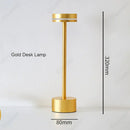 Ljojo LED Table Lamp: Rechargeable Touch Three-tone Lighting for Home and Decor