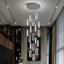 Ljojo LED Pendant Light Staircase Chandeliers Living Room Hanging Lamps