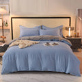Ljojo 2024 Luxury Cotton Thickened Solid Color Four-Piece Set