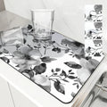 Ink Flower Absorbent Drying Mat Set by Ljojo — Tableware Protection & Decor