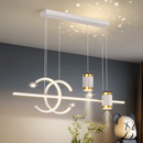 LED Pendant Chandelier by Ljojo: Modern Dining Room Hanging Light