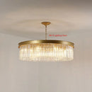 Ljojo Luxury Black Crystal Chandelier Hanging Lamp E14 LED Dual Purpose Fixtures