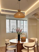 Jute Fabric Pendant Lights | Handmade Nordic Chandelier for Living Room | Ljojo