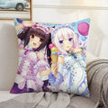 Ljojo 45x45 Cushion Cover - Decorative Pillowcase for Home, Car, and Bed Decor