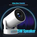 Ljojo™ Magcubic Pro+ 4K HD Projector: 8000 Lumens, Android 11, WiFi6, BT5.4