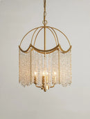 American Crystal Chandelier Bedroom Lamp French Luxury Tassel Designer Ljojo