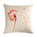 Ljojo Linen Pillowcase: Soft Printed Cover for Sofa, Car, or Home Décor