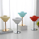 Ljojo Metal Glass Conch Table Lamp - Elegant Bedside Decor Lamp