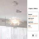 Ljojo Minimalist Pendant Chandelier Light for Dining Room, Bedroom, and Bar.