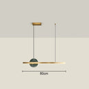 Ljojo Marble Chandelier: Italian Designer Dining Table Hanging Lamp for Modern Minimalist Bar Lighting