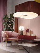 Ljojo Acrylic Donut LED Chandelier Pendant Light - Nordic Creative Style for Living Room Bedroom