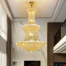 Ljojo Luxury Crystal Living Room Chandelier - Elegant Dining Room Pendant Lamp & Ceiling Light