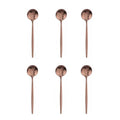 Ljojo Mini Stainless Steel Tea Spoon Set for Coffee, Tea, and Sauces