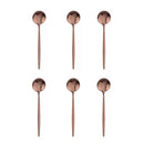 Ljojo Mini Stainless Steel Tea Spoon Set for Coffee, Tea, and Sauces