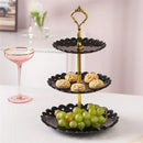 Ljojo 3-Tier Cupcake Stand Dessert Tower Wedding Party Cake Tray