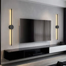 LED Black I-Shaped Wall Lamp Modern Long Light | Ljojo Home Decor Lighting
