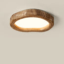 Nordic Wooden LED Ceiling Lamp for Living Room - Modern Designer Light Fixture by Ljojo