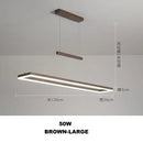 Nordic Led Chandeliers Modern Pendant Light for Living Room by Ljojo