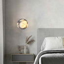 Ljojo Marble Ball Wall Lamp G9 Bulb Stone Sconce for Room Decoration
