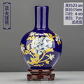 Ljojo™ Classic Jingdezhen Ceramic Vase with Base for Home Decor
