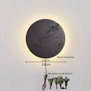 Ljojo LED Wall Lamps Black Travertine Nordic Minimalism Bathroom Mirror Lights