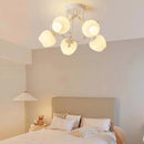 French Cream Style Linglan Flower Chandelier - Creative Retro Lamp by Ljojo