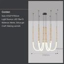 Ljojo LED Chandelier Pendant Light for Modern Art Restaurant Bar Counter.