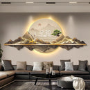 Led Art Mural Cute Luxury Xenomorph Wall Clock by Ljojo - Creative Home Decor Timepiece
