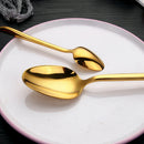 Ljojo 21 Piece Gold Cutlery Set - Stainless Steel 304 Elegant Tableware