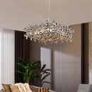 Ljojo Luxury Crystal Chandelier for Modern Living and Dining Spaces
