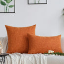 Ljojo Linen Cushion Covers for Sofa, Living Room, Car - Decorative Pillowcase
