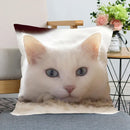 Cute Cat Print Pillowcase by Ljojo - Perfect for Home, Car, and Sofa