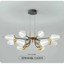Nordic Living Room Pendant Light Luxury Glass Molecular Lamp Modern Minimalist Creative Lighting - Ljojo