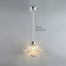 LED Chandelier Light Fixture Chrome Silver Dining Room Kitchen Island Pendant Ljojo Modern Hanging Lamp