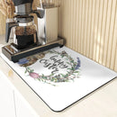 Easter Rabbit Print Kitchen Drying Mat Set by Ljojo