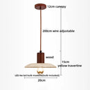 Ljojo LED Pendant Light Fixture Japanese Style Hanging Lamp for Home Decor.