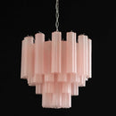 Nordic Murano Glass Tube LED Chandelier | Modern Kitchen Island Decor by Ljojo