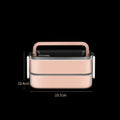 Ljojo 304 Stainless Steel Insulated Lunch Box Microwave Safe for Students at Work
