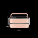 Ljojo 304 Stainless Steel Insulated Lunch Box Microwave Safe for Students at Work