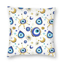 Evil Eye Black Art Cushion Cover Mystery Spirit Pillowcase by Ljojo