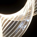 Ljojo Luxury LED Chandelier: Modern Design for Staircase, Hallway & Villa