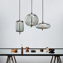LED Glass Pendant Light Modern Chandelier for Home Decor Living Room by Ljojo