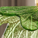 Japanese Retro Glass Green Leaf Chandelier for Bedroom by Ljojo